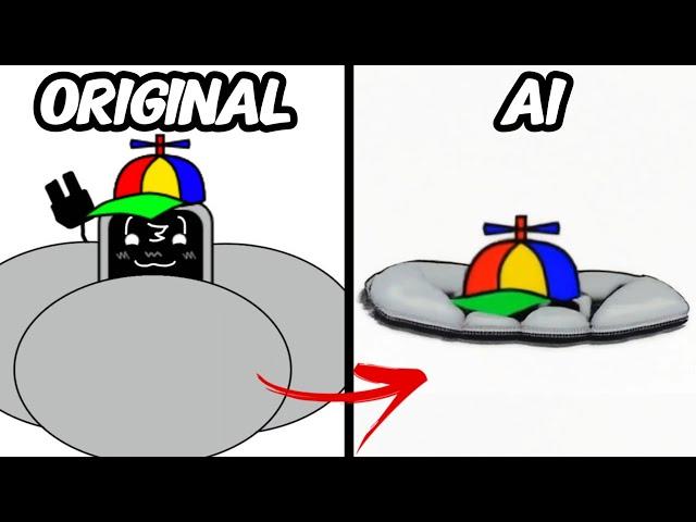 WTF! AI ANIMATES INCREDIBOX SPRUNKI MEME IMAGES | Luma Dream Machine - Image To Video AI Compilation