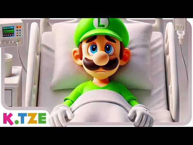 Luigi is very ill. He needs a Surgery  Super Mario Odyssey Story