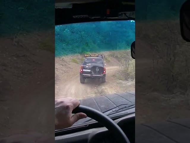 Опасная поездка на джипах в горы Крыма #уаз #nissanpatrol #offroad #горы #хантер #крым #судак