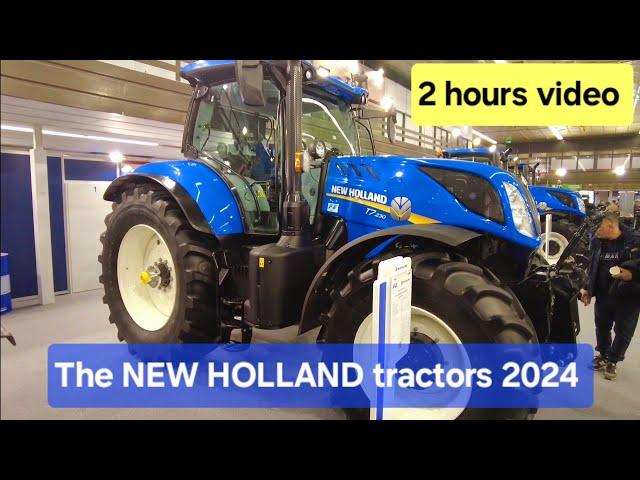 The 2024 NEW HOLLAND tractors (2h long video)