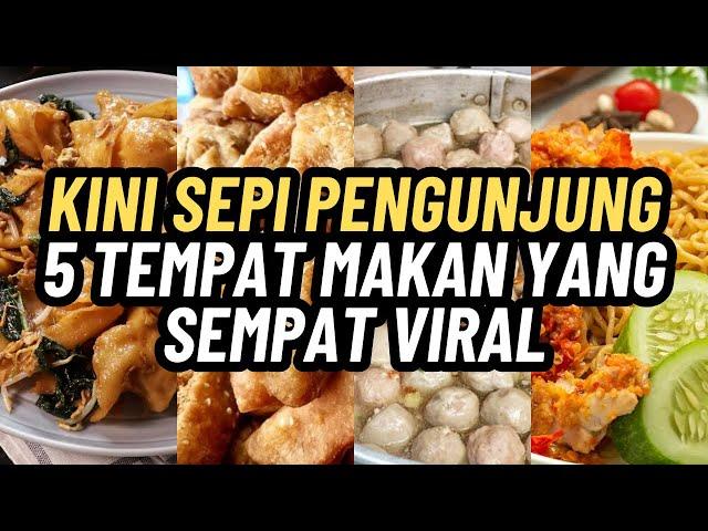 5 Tempat Makan yang Sempat Viral, Kini Sepi Pengunjung: Apa yang Terjadi?