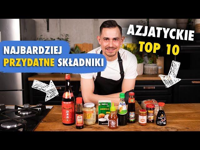 AZJATYCKI NIEZBĘDNIK KUCHENNY!  Top 10 przydanych składników | Poradnik UMAMI