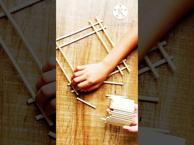 Beautiful handmade bamboo sticks Wall hanging @rishusactivityfun8949 #shorts#