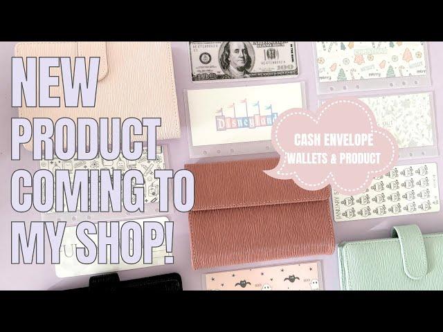 New Products Launching In My Shop & Restocks! | Cash Envelope System Wallets, Binders, Envelopes