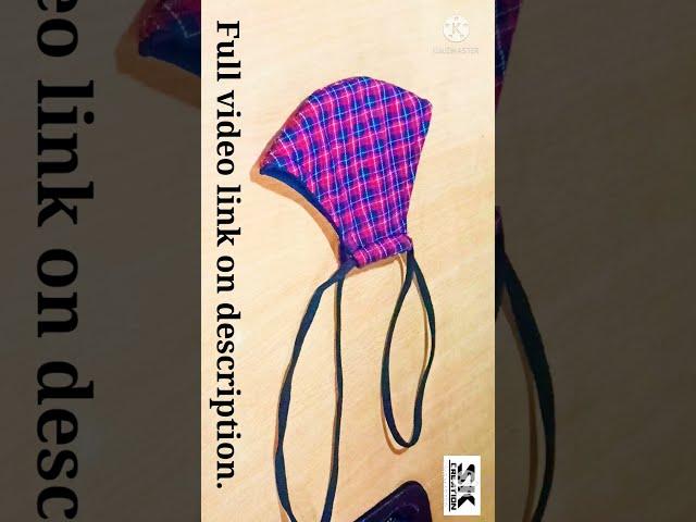 Long Elastic breathable face mask sewing tutorial | By - SK CREATION