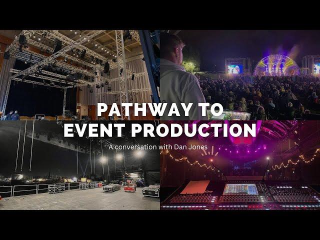 Pathway to event production | How to become a audio engineer or lighting technician