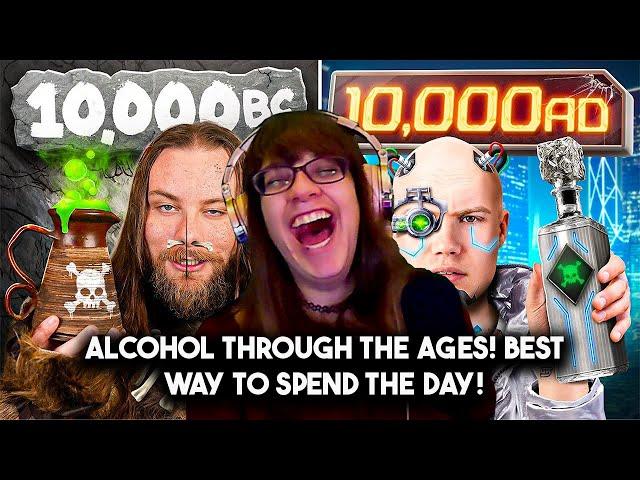 Bartender Reacts! *Drinks thru the Ages! Best Afternoon Ever!!* We Tasted 10,000 Years of Alcohol