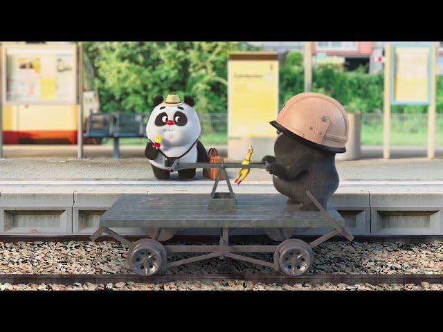 【Bamboo Panda 】Fly to the Sky | Chinese Short Animation | Funny | 熊猫班卜