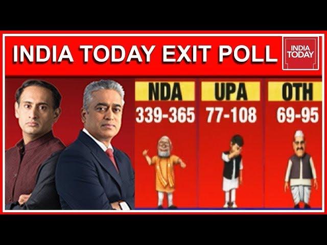 Exclusive : India Today Exit Poll 2019 | India's Biggest Lok Sabha Exit Poll Results  | Full Video