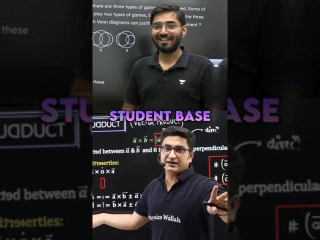 Sachin Sir vs Nishant Vora Sir | Maths Legends  | IIT Status #iit #iitjee #pw #shorts #viral