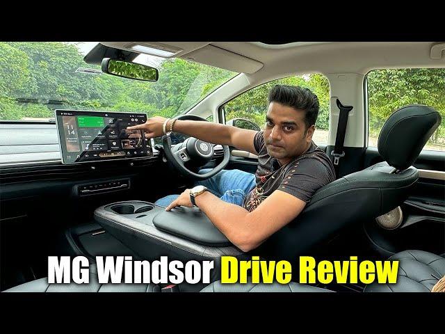 MG Windsor Drive Experience/Review Acceleration & Braking Tests Revealed Luxury Meets Performance