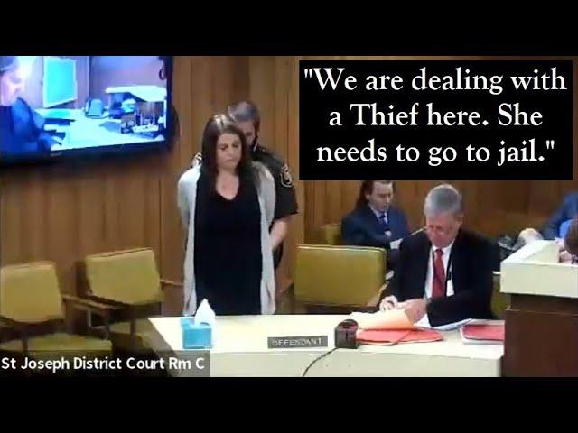 Judge Middleton sentences a Well Dressed Thief