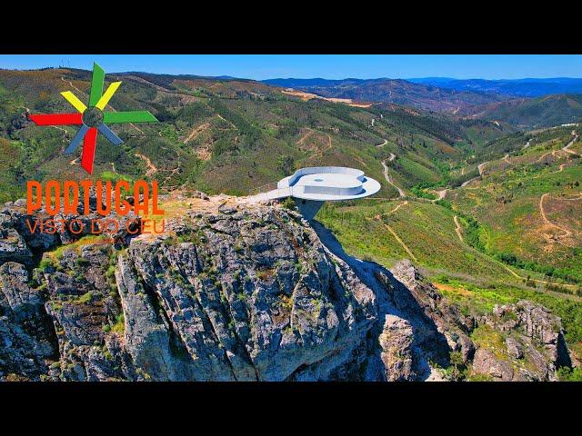 Miradouro do Zebro  Zebro viewpoint ️ Siza Vieira ️ Oleiros - 4K UltraHD