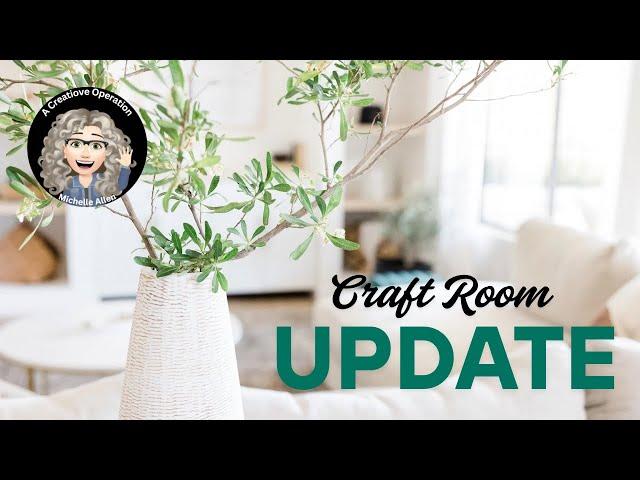 Reorganizing and purging my Craft Room!
