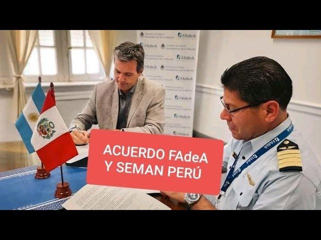 NOTICIAS FAdeA Y ARMADA ARGENTINA.