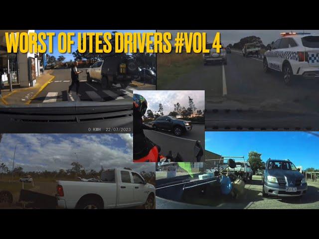 WORST Of UTE DRIVERS  #VOL  4 - BAD DRIVING AUSTRALIA & NZ