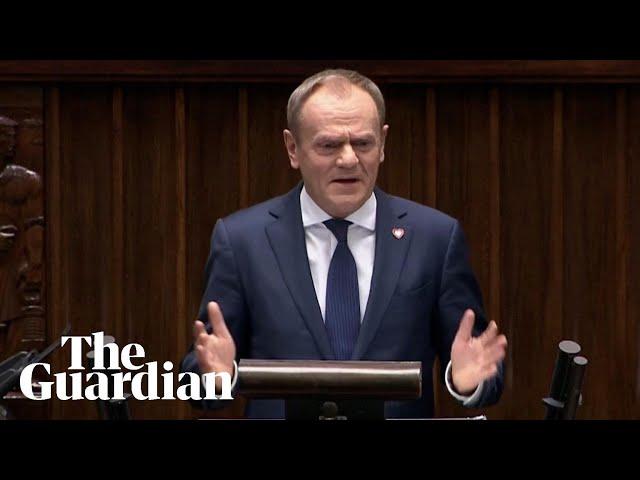 Donald Tusk speaks out against xenophobia in address to Polish parliament