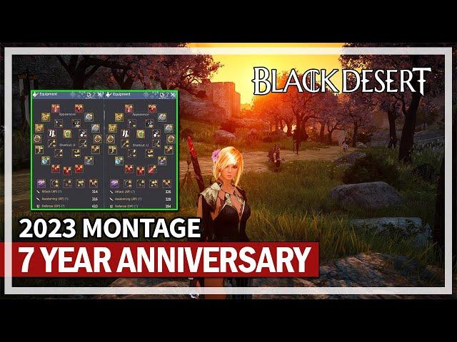 7 Year Anniversary Montage 2023 Edition @Jonlaw98  | Black Desert