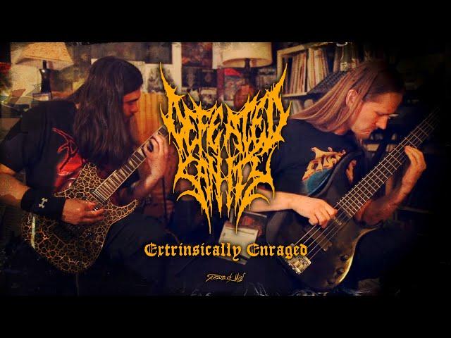 Defeated Sanity - "Extrinsically Enraged" (Official Guitar Playthrough)