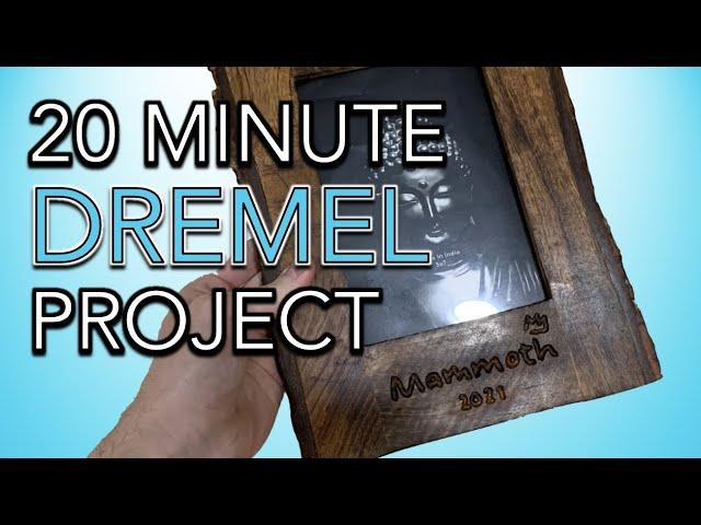 20 Minute Dremel Gift Idea ANYONE Can Do