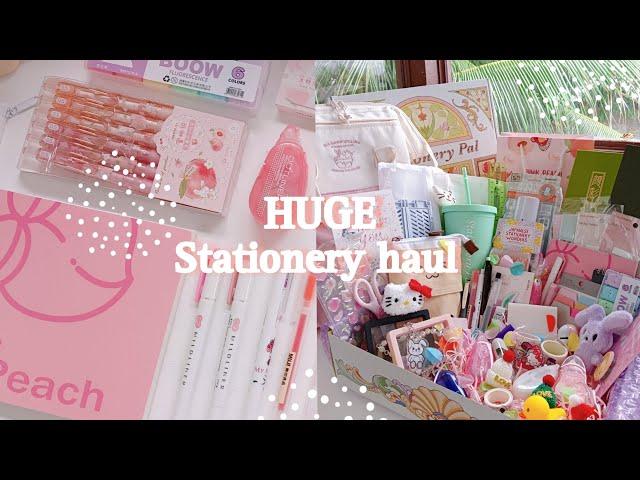 HUGE Stationery Haul  ft. Stationery Pal 2024 🩷 (@stationerypal)