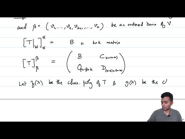 Lecture - 8.4 Invariant subspaces