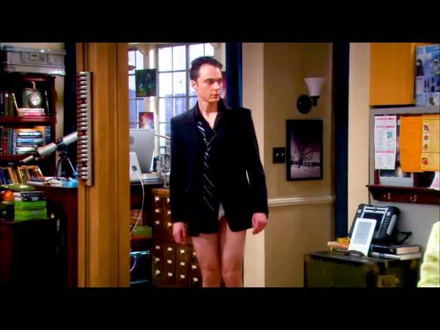 Sheldon Cooper is drunk and no pants | The Big Bang Theory best scenes