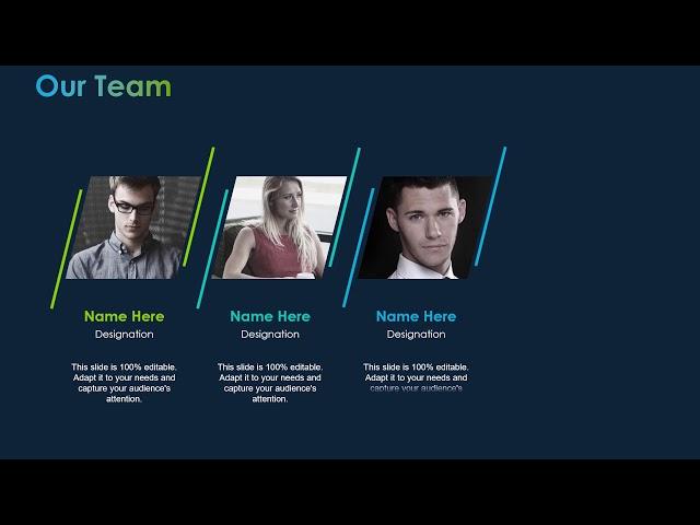 Our Team Communication PowerPoint Presentation Template