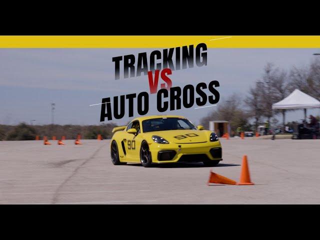 Driver Ready! - Track Drivers Do Auto Cross - Cayman GT4