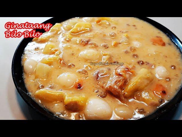 CREAMY GINATAANG BILO BILO RECIPE MADE EASY!!!