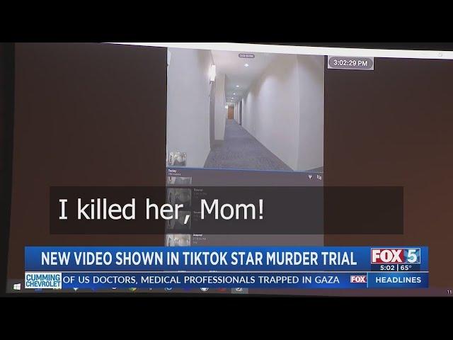 New video shown in TikTok star double murder trial