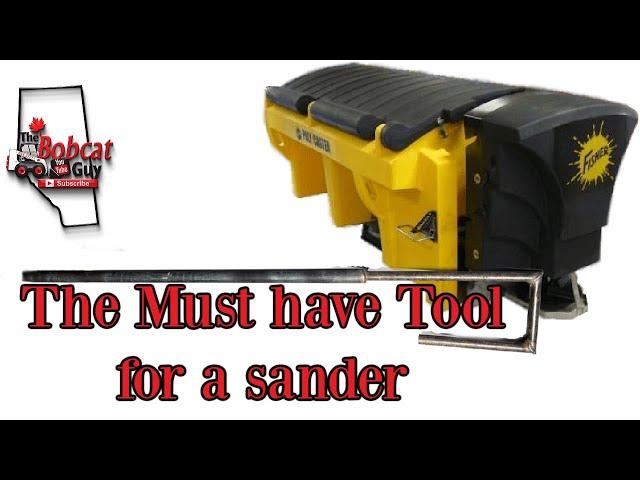 Fisher poly-caster sander The must have tool