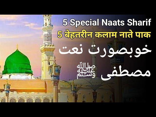 5 Special Naats Sharif 2024 || Viral Video Naats Sharif 2024  New Kalam Naat e Mustafa Naats √√