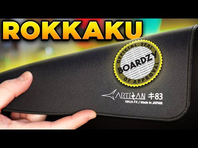 Artisan Key83 (Rokkaku) Mousepad Review! IMPROVED Hien? (shocking)