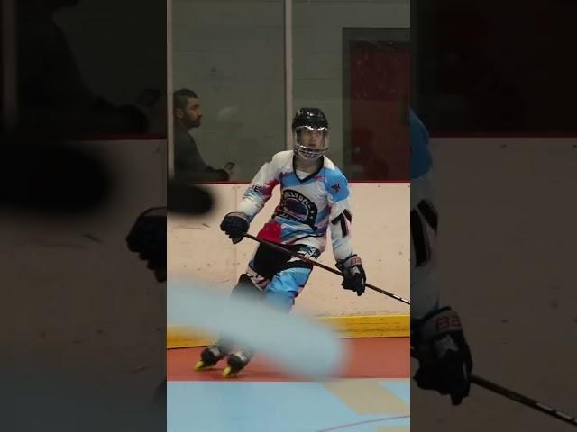 All by himself 🫣 #hockey