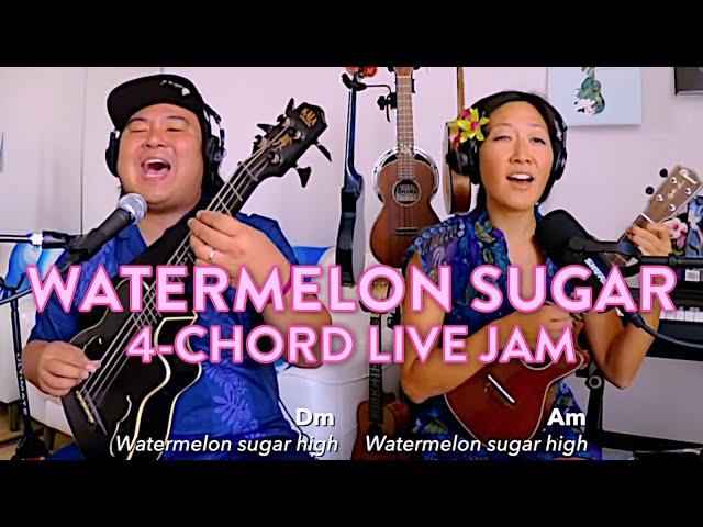 Watermelon Sugar (Harry Styles) Ukulele Play-Along // Cynthia Lin x Ukulenny