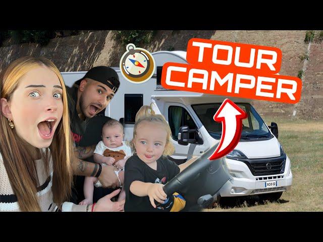 TOUR DEL NOSTRO CAMPER ! La nostra casa per 10 giorni!