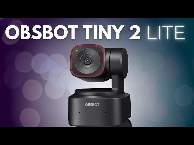 New OBSBOT Tiny 2 LITE PTZ 4K webcam + comparison with Insta360 Link and others