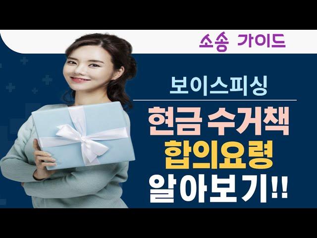 보이스피싱 현금 수거책 합의 과정과 해결 방법?
