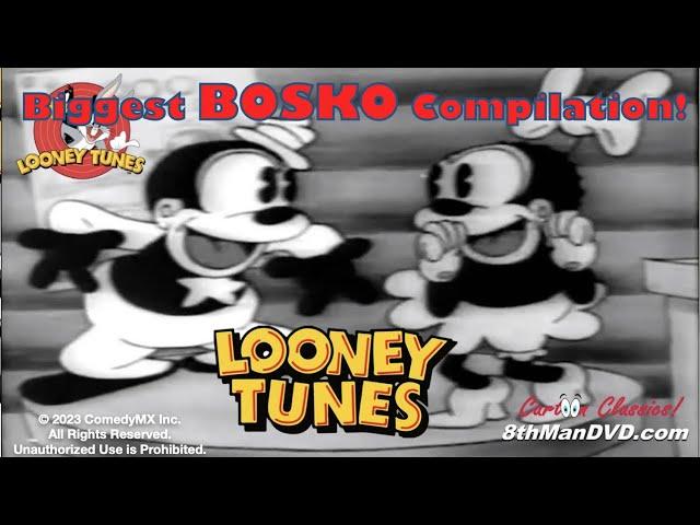 Biggest Looney Tunes Bosko Compilation | Hugh Harman, Rudolf Ising