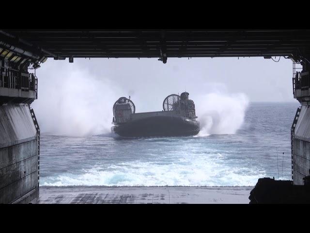 LCAC Operations aboard USS Bonhomme Richard (LHD 6) Exercise Cobra Gold