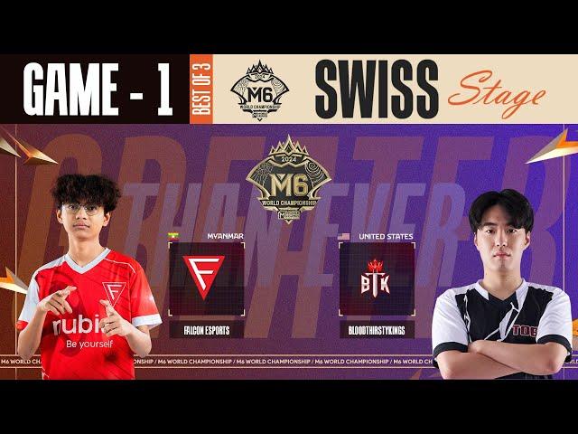 [Game - 1] Falcon Esports vs BloodThirstyKings [M6 World Championship]