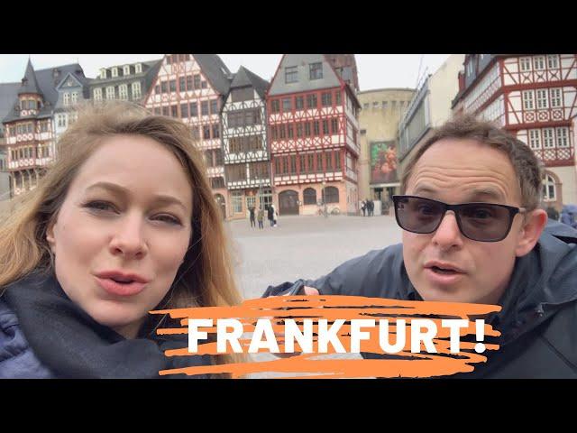 FRANKFURT in 24 HOURS - TOUR and VLOG