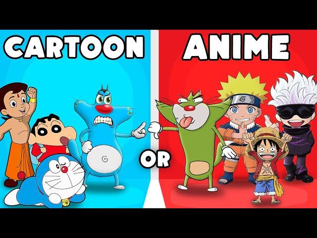 Roblox Picking Cartoon Side Or Anime Side With Oggy And Jack