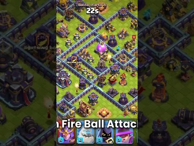 Easily 3 star the th15 from th14  | Insane strategy  | super witch fireball| #clashofclans