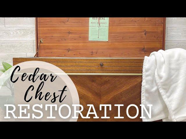 Restoring a 60-Year-Old Walnut Cedar Chest