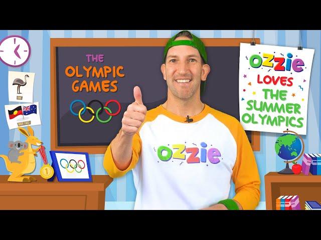 Learn About The Olympics With Ozzie | Educational Video For Kids About The Summer Games & Olympians