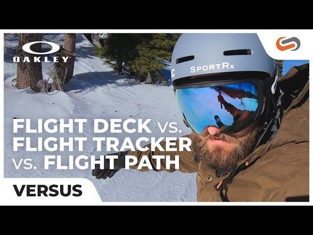 Oakley Flight Deck vs. Flight Tracker vs. Flight Path | SportRx