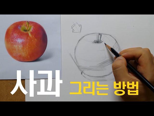 how to draw an apple /apple /drawing