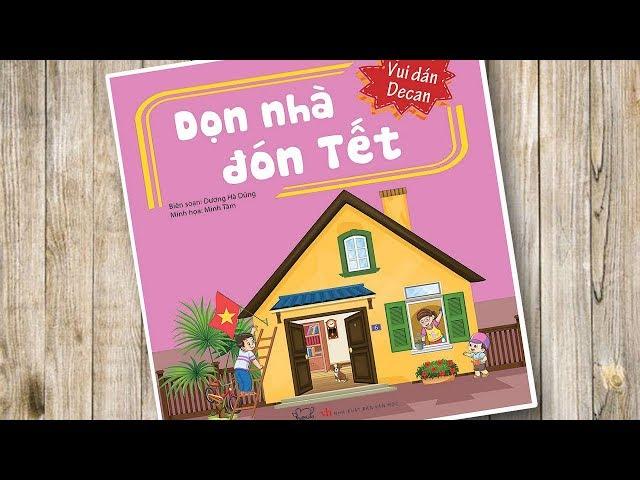 Đồ chơi bé gái dán hình búp bê Tập 3 Dọn nhà đón tết - Vui dán decan Sticker Dolly (Chim Xinh)